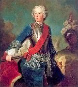 antoine pesne Portrait of the young Friedrich II of Prussia oil on canvas